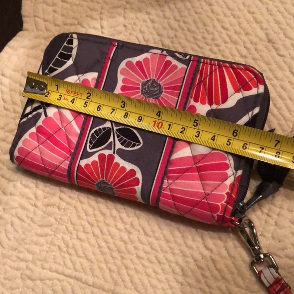 🌺 Vera Bradley Wristlet Wallet NWOT never used - Picture 7 of 8